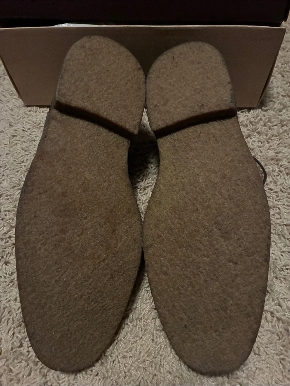 Johnston & Murphy Men's Copeland Gray WR Oiled Suede Chukka Boots- Size 13
